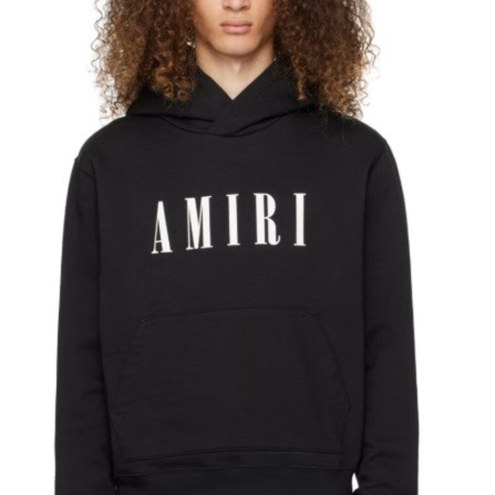 AMIRI CORE Black Sweatshirt Hoodie YSL Saint-Laurent Gucci Vuitton Supreme FOG L